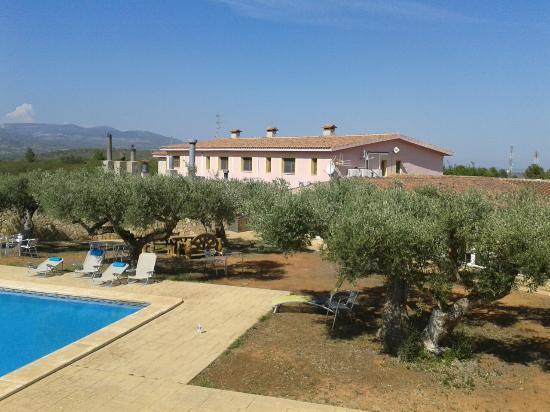 Отель L'Ermita Casa Ripo Vall d'Alba Экстерьер фото